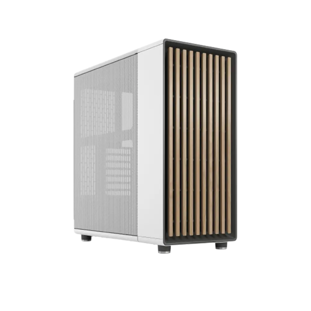 کیس فرکتال دیزاین مدل Fractal Design North - Chalk White - پی سی کالا