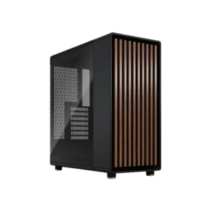 کیس فرکتال دیزاین مدل Fractal Design North - Charcoal Black TG Dark - پی سی کالا