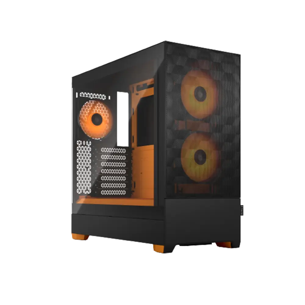 کیس فرکتال دیزاین Fractal Design Pop Air RGB - Orange Core - پی سی کالا
