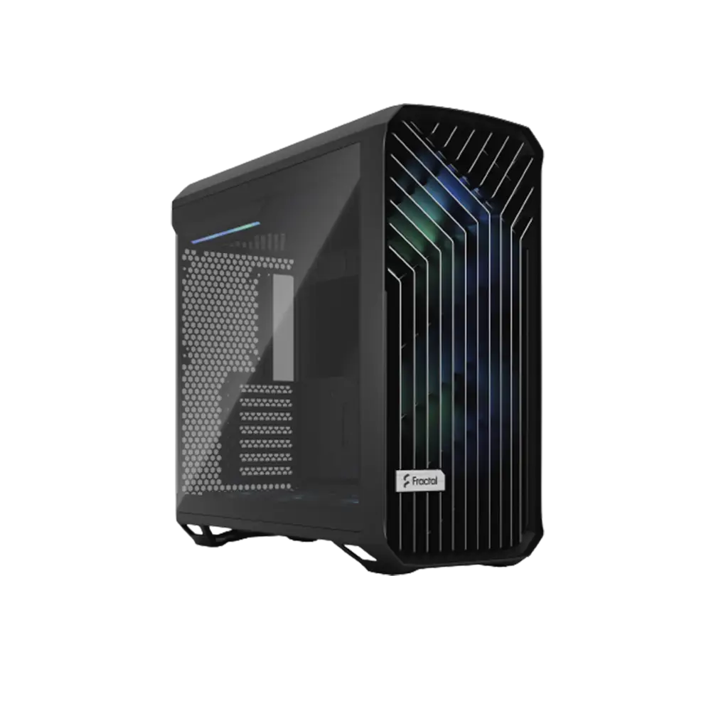 کیس دیزاین فرکتال مدل Fractal Design Torrent RGB - Black TG Light Tint - پی سی کالا