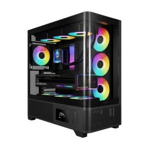 کیس گیم دیاس مدل Gamdias Atlas P2 CG - Black - پی سی کالا