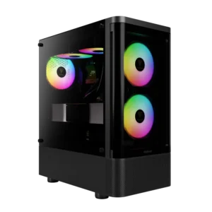 کیس گیم دیاس مدل Gamdias Talos E3 CG - Black - پی سی کالا