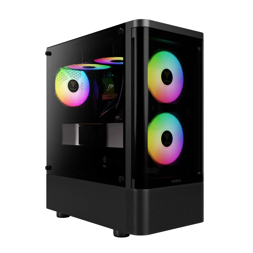 کیس گیم دیاس مدل Gamdias Talos E3 CG - Black - پی سی کالا کیس گیم دیاس مدل Gamdias Talos E3 CG - Black - پی سی کالا