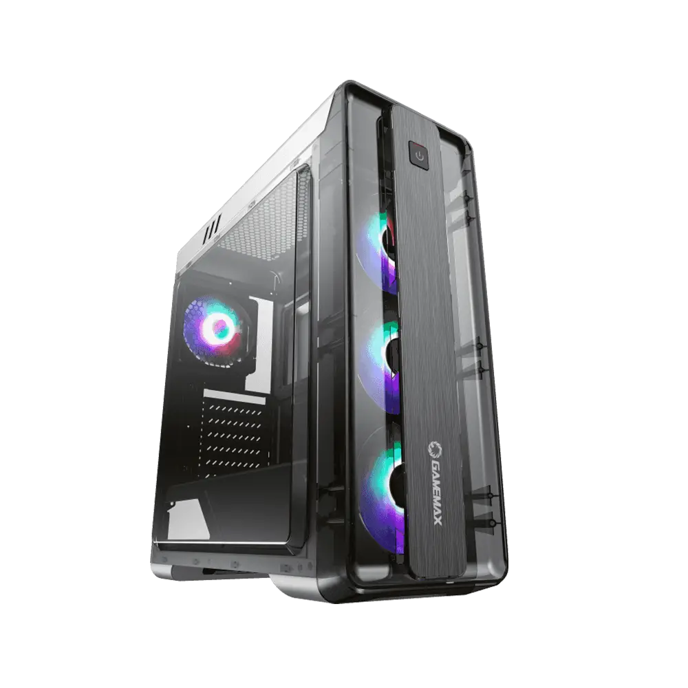 کیس گیم مکس GameMax MoonLight FRGB - White - پی سی کالا