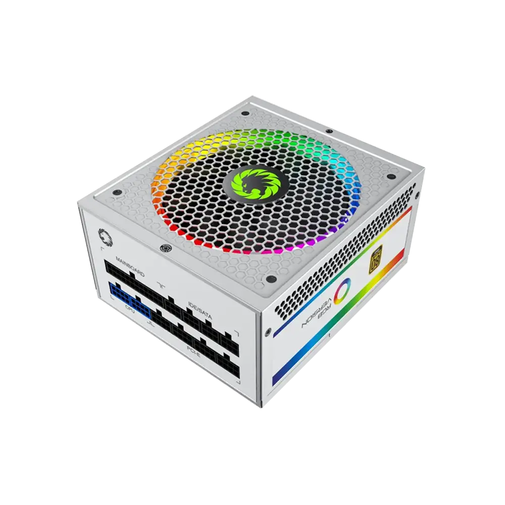 پاور گیم مکس GameMax RGB 850 Rainbow White - پی سی کالا