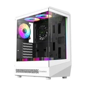 کیس گیم مکس مدل GameMax Vista COC - White - پی سی کالا