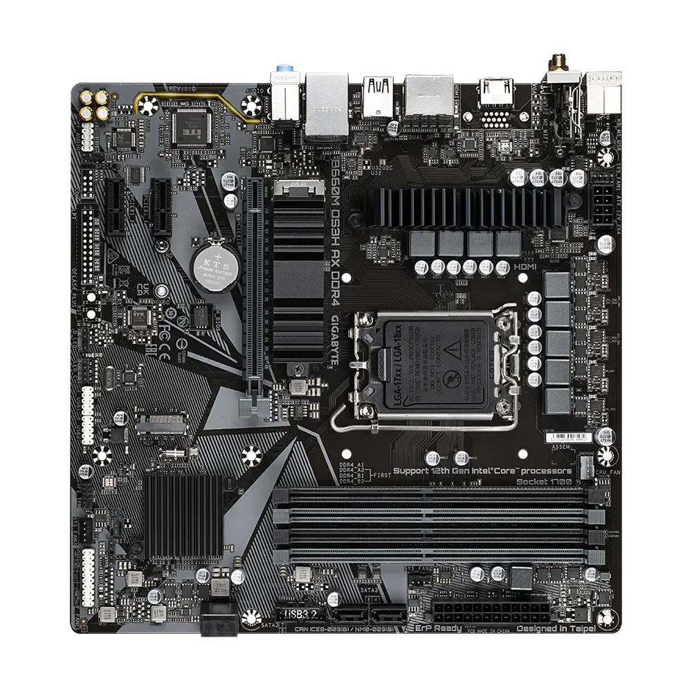 مادربرد گیگابایت Gigabyte B660 DS3H AX DDR4 - پی سی کالا مادربرد گیگابایت Gigabyte B660 DS3H AX DDR4 - پی سی کالا