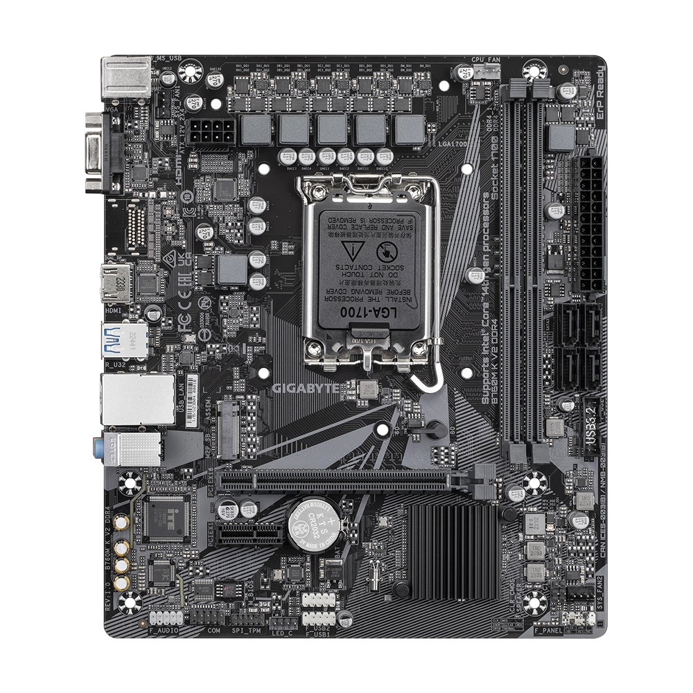 مادربرد گیگابایت GIGABYTE B760M K V2 DDR4 - پی سی کالا مادربرد گیگابایت GIGABYTE B760M K V2 DDR4 - پی سی کالا