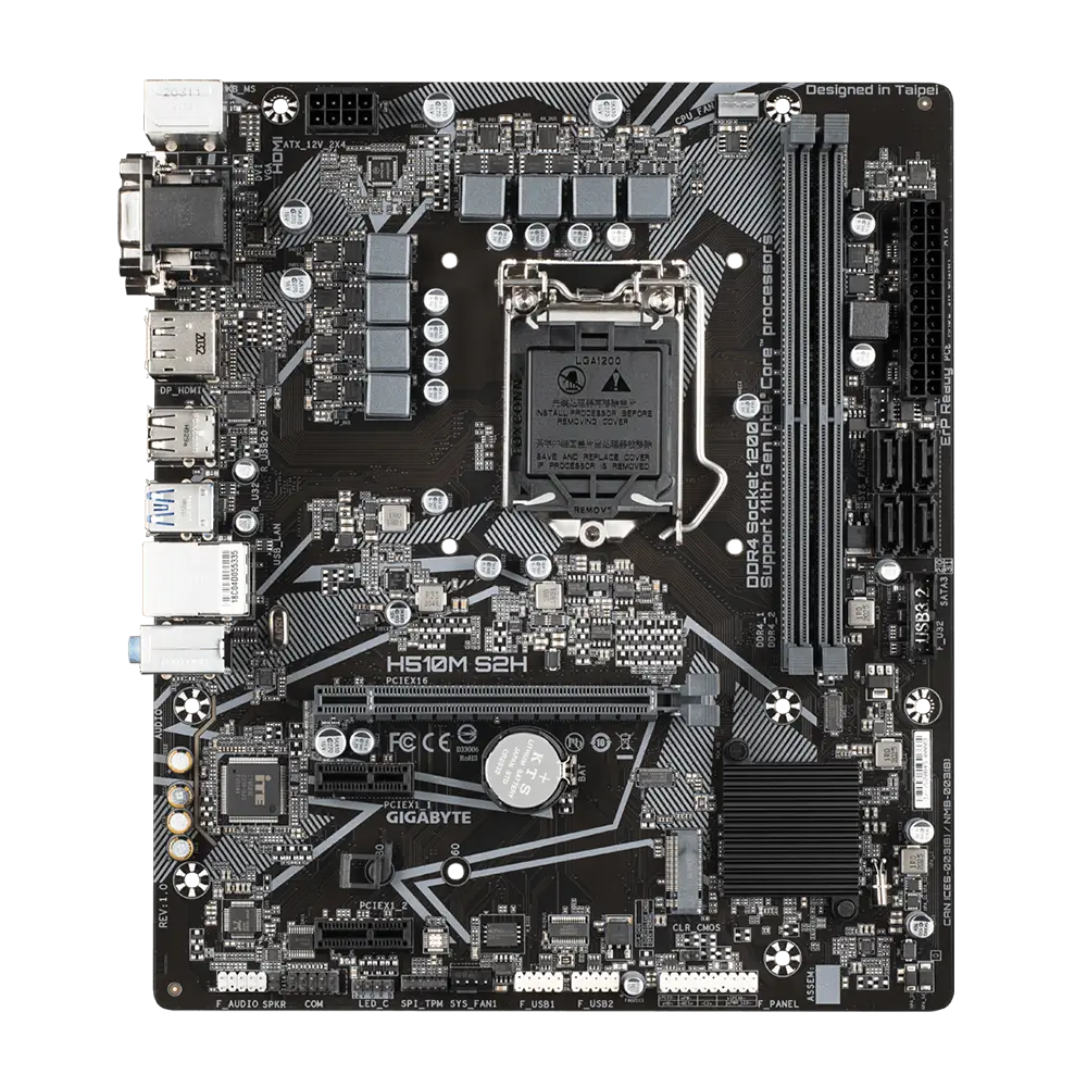 مادربرد گیگابایت GIGABYTE H510M S2H (rev. 1.0) - پی سی کالا مادربرد گیگابایت GIGABYTE H510M S2H (rev. 1.0) - پی سی کالا