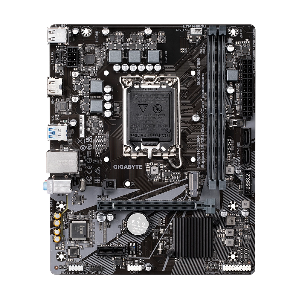 مادربرد گیگابایت GIGABYTE H610M K DDR4 - پی سی کالا مادربرد گیگابایت GIGABYTE H610M K DDR4 - پی سی کالا