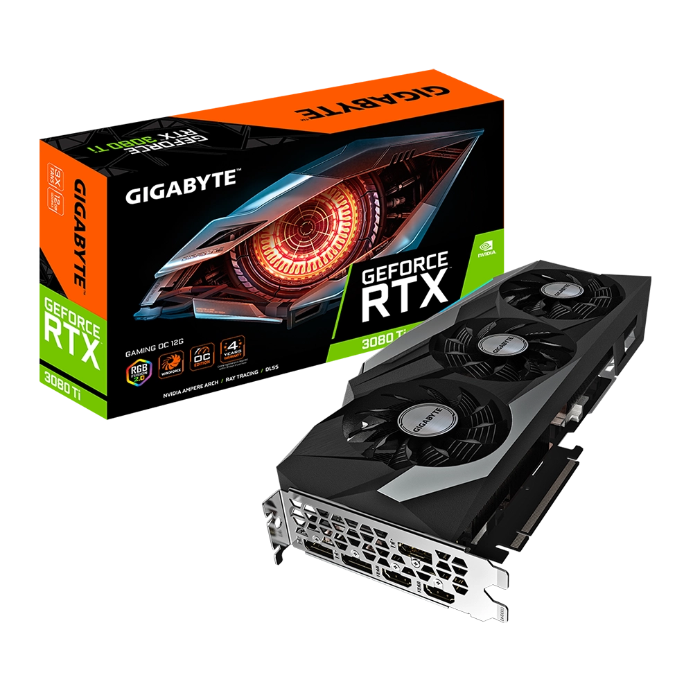 کارت گرافیک گیگابایت GIGABYTE VGA GIGA GEFORCE RTX 3080TI OC 12G GAMING - پی سی کالا
