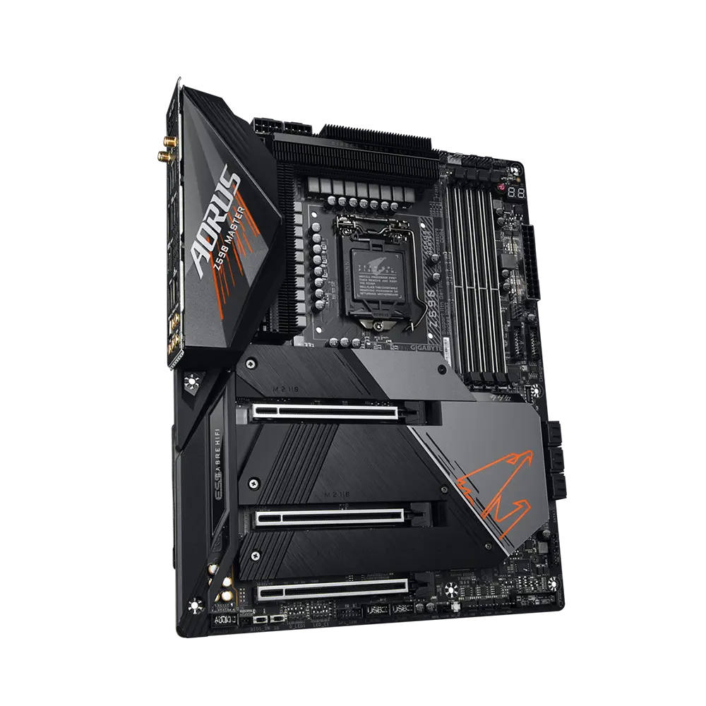 مادربرد گیگابایت مدل GIGABYTE Z590 AORUS MASTER (rev. 1.0) DDR4 - پی سی کالا مادربرد گیگابایت مدل GIGABYTE Z590 AORUS MASTER (rev. 1.0) DDR4 - پی سی کالا