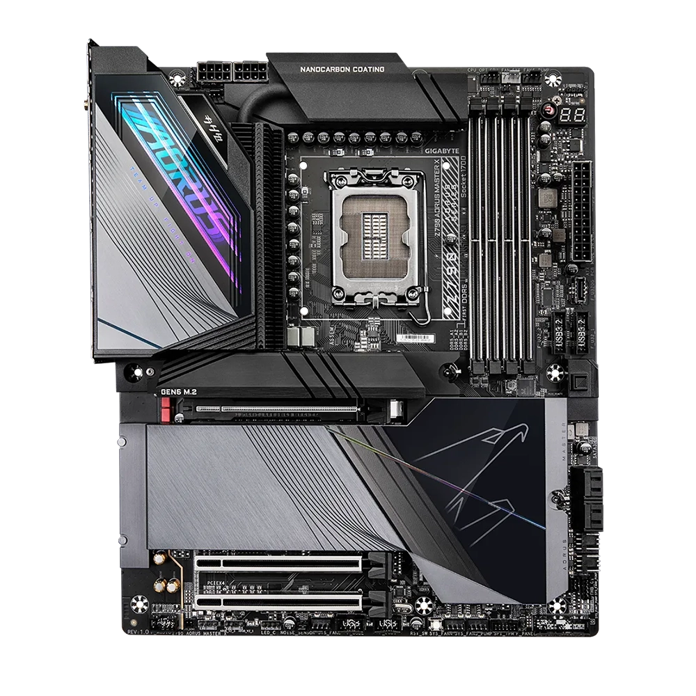 مادربرد گیگابایت GIGABYTE Z790 AORUS MASTER X - پی سی کالا مادربرد گیگابایت GIGABYTE Z790 AORUS MASTER X - پی سی کالا