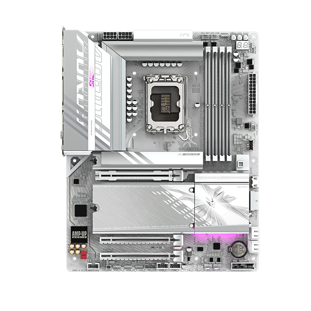 مادربرد گیگابایت مدل GIGABYTE Z890 AORUS ELITE WIFI7 ICE DDR5 - پی سی کالا