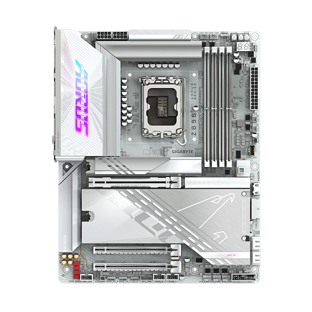 مادربرد گیگابایت مدل GIGABYTE Z890 AORUS PRO ICE DDR5 - پی سی کالا مادربرد گیگابایت مدل GIGABYTE Z890 AORUS PRO ICE DDR5 - پی سی کالا