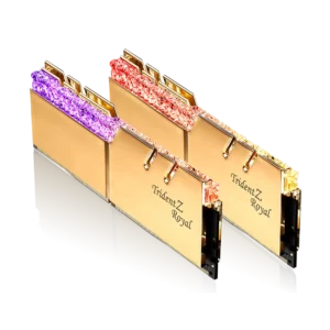 رم جی اسکیل G.Skill TRIDENT Z ROYAL GOLD 64GB DUAL 3200MHz CL16 DDR4 - پی سی کالا