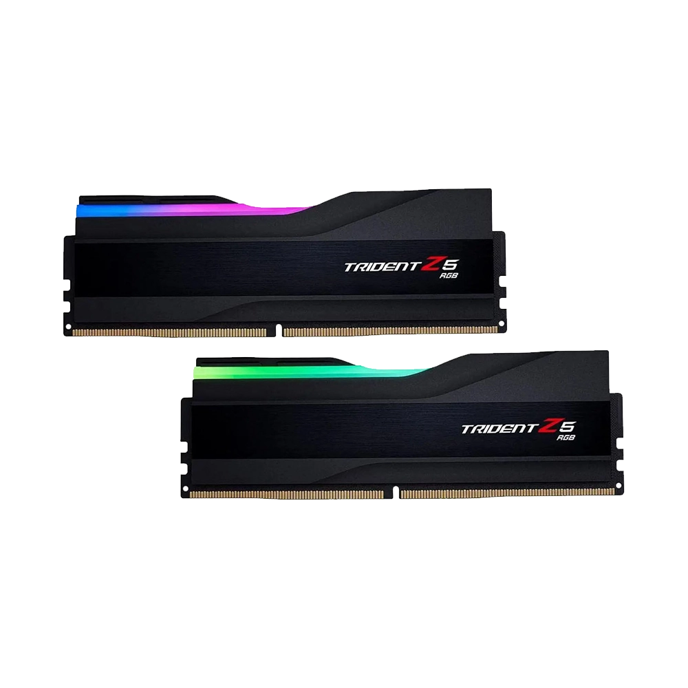 حافظه رم جی اسکیل مدل G.Skill Trident Z5 RGB 64GB Dual 6000MHz CL36 - Black - پی سی کالا