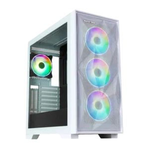 کیس مستر تک مدل Hunter X Gaming White Mini Tower - پی سی کالا