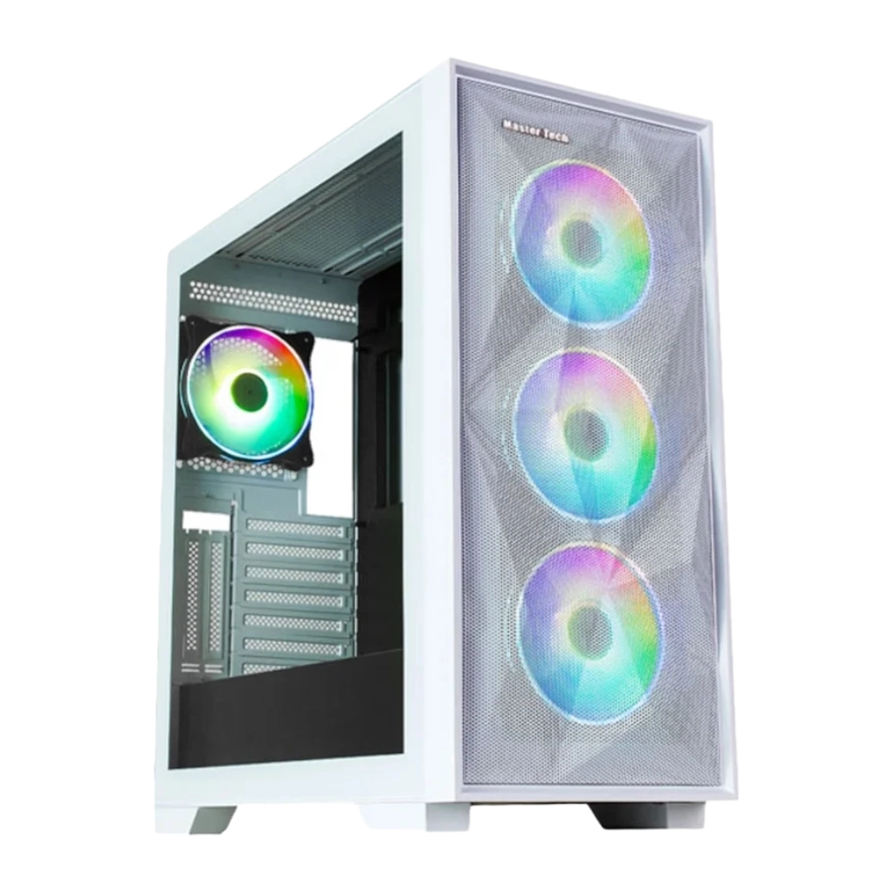 کیس مستر تک مدل Hunter X Gaming White Mini Tower - پی سی کالا