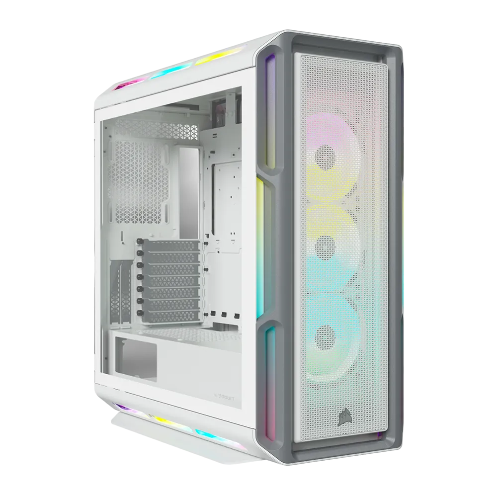 کیس کورسیر مدل iCUE 5000T RGB White - پی سی کالا