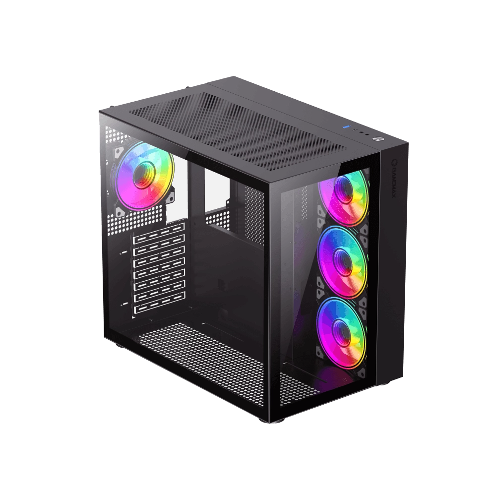 کیس گیمینگ گیم مکس Infinity Black - پی سی کالا