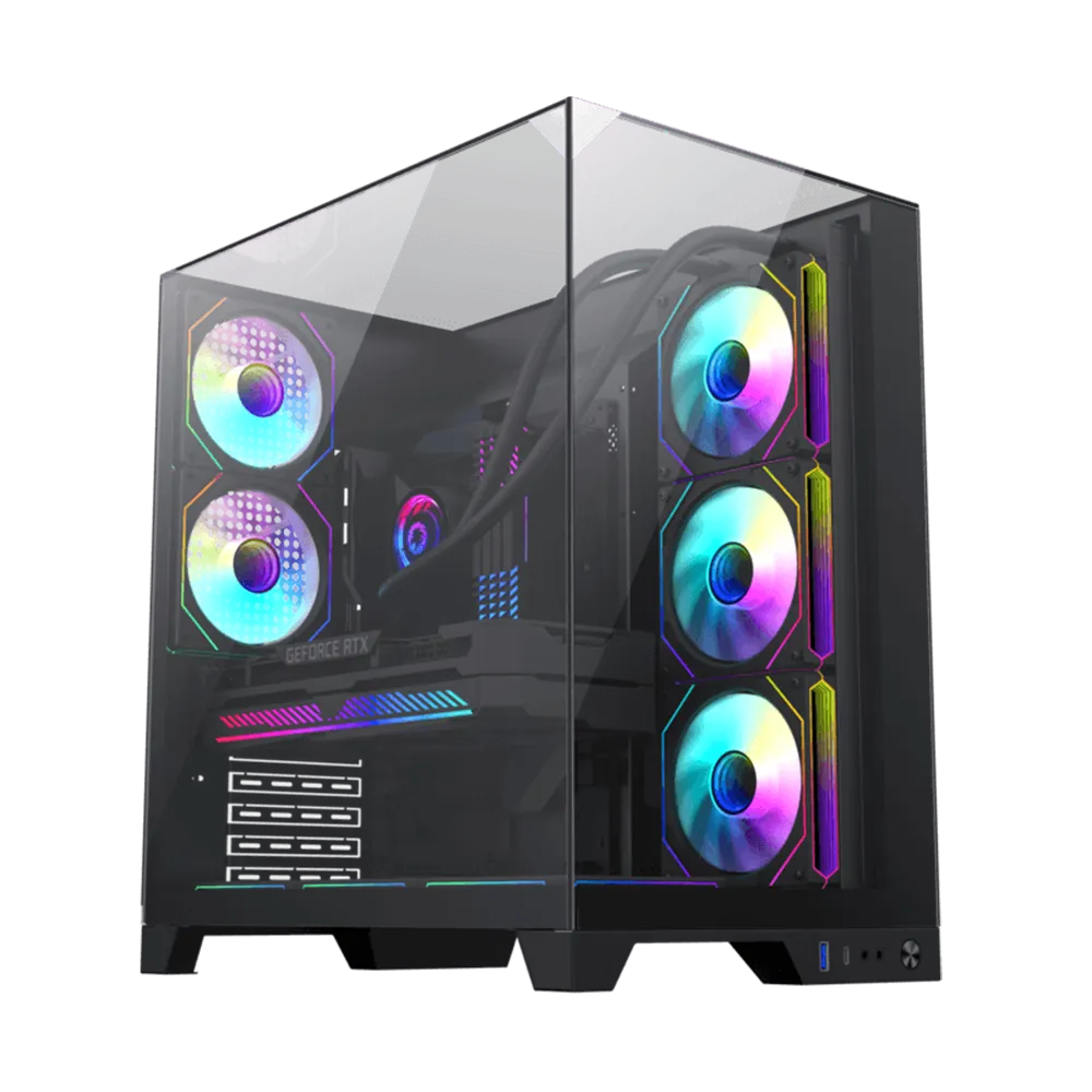 کیس گیم مکس مدل Infinity Plus Black - پی سی کالا کیس گیم مکس مدل Infinity Plus Black - پی سی کالا