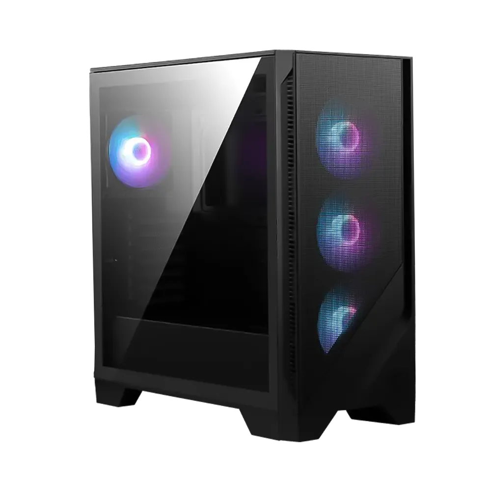 کیس ام اس آی مدل MAG 320R Black - پی سی کالا کیس ام اس آی مدل MAG 320R Black - پی سی کالا