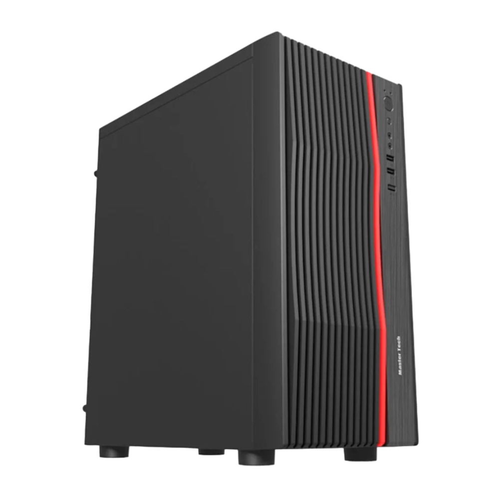 کیس مستر تک مدل MasterTech ZEBRA Glass Mid Tower - پی سی کالا