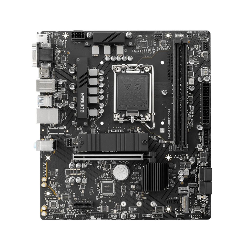 مادربرد ام اس آی مدل MSI B760M BOMBER DDR4 - پی سی کالا مادربرد ام اس آی مدل MSI B760M BOMBER DDR4 - پی سی کالا