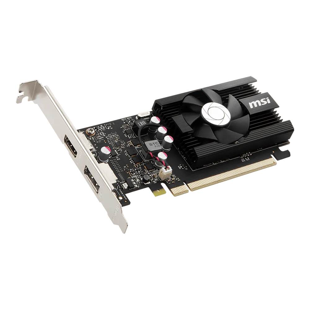 کارت گرافیک MSI GeForce GT 1030 2GD4 LP OC - پی سی کالا