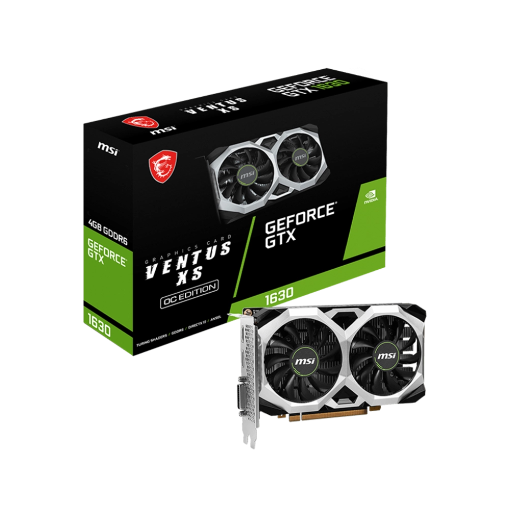 کارت گرافیک ام اس آی MSI GeForce GTX 1630 VENTUS XS 4G OC - پی سی کالا