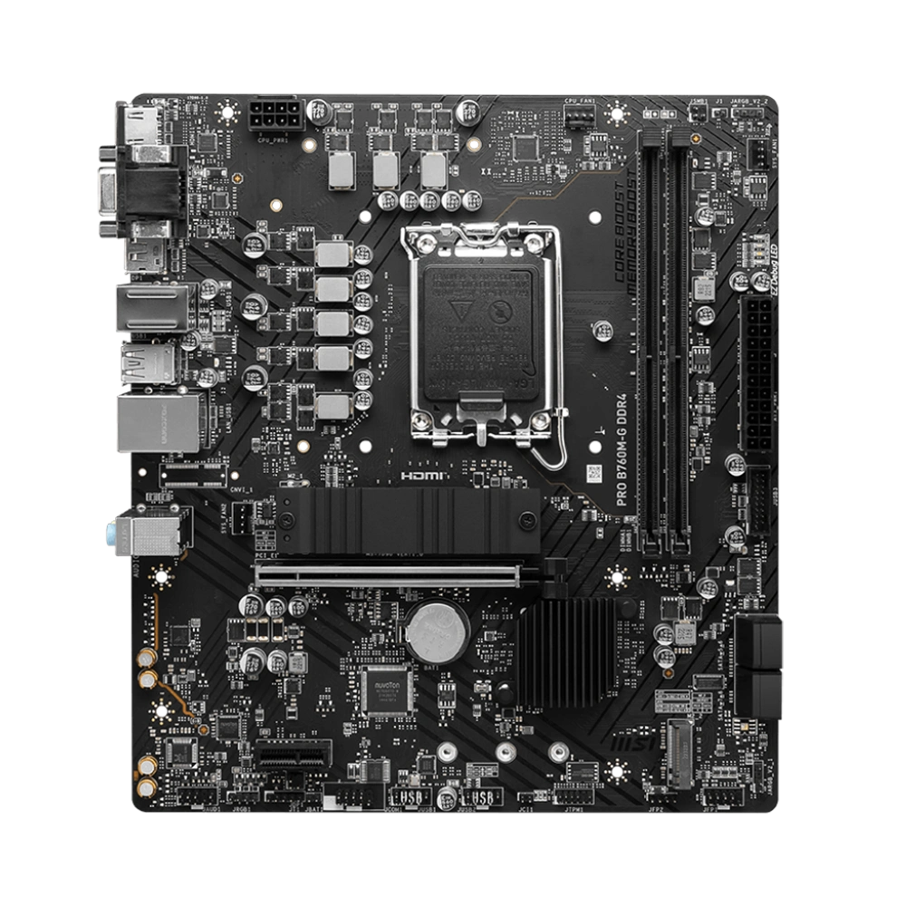 مادربرد ام اس آی مدل MSI PRO B760M-G DDR4 - پی سی کالا مادربرد ام اس آی مدل MSI PRO B760M-G DDR4 - پی سی کالا