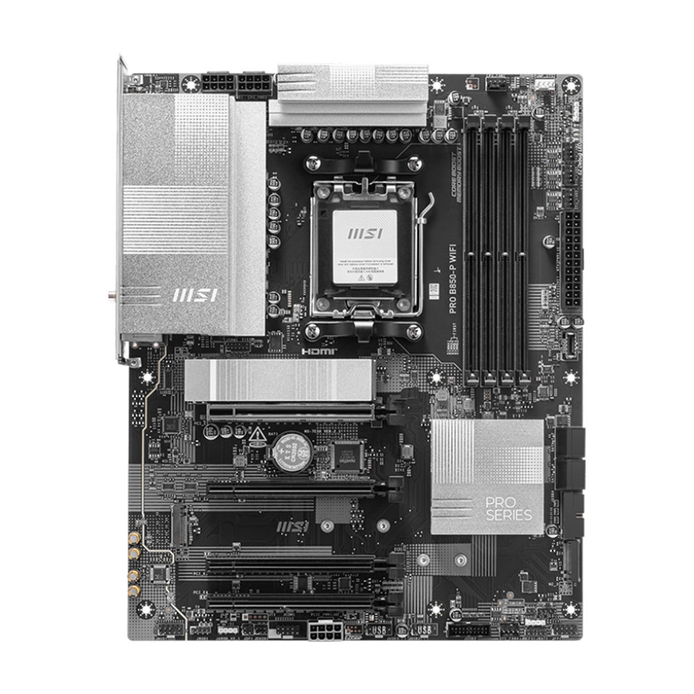 مادربرد ام اس آی MSI PRO B850-P WIFI - پی سی کالا مادربرد ام اس آی MSI PRO B850-P WIFI - پی سی کالا