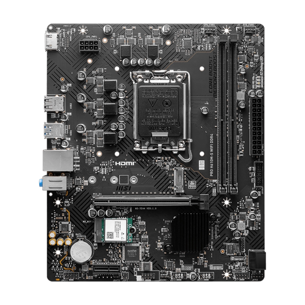 مادربرد ام اس آی MSI PRO H610M-S WIFI DDR4 - پی سی کالا
