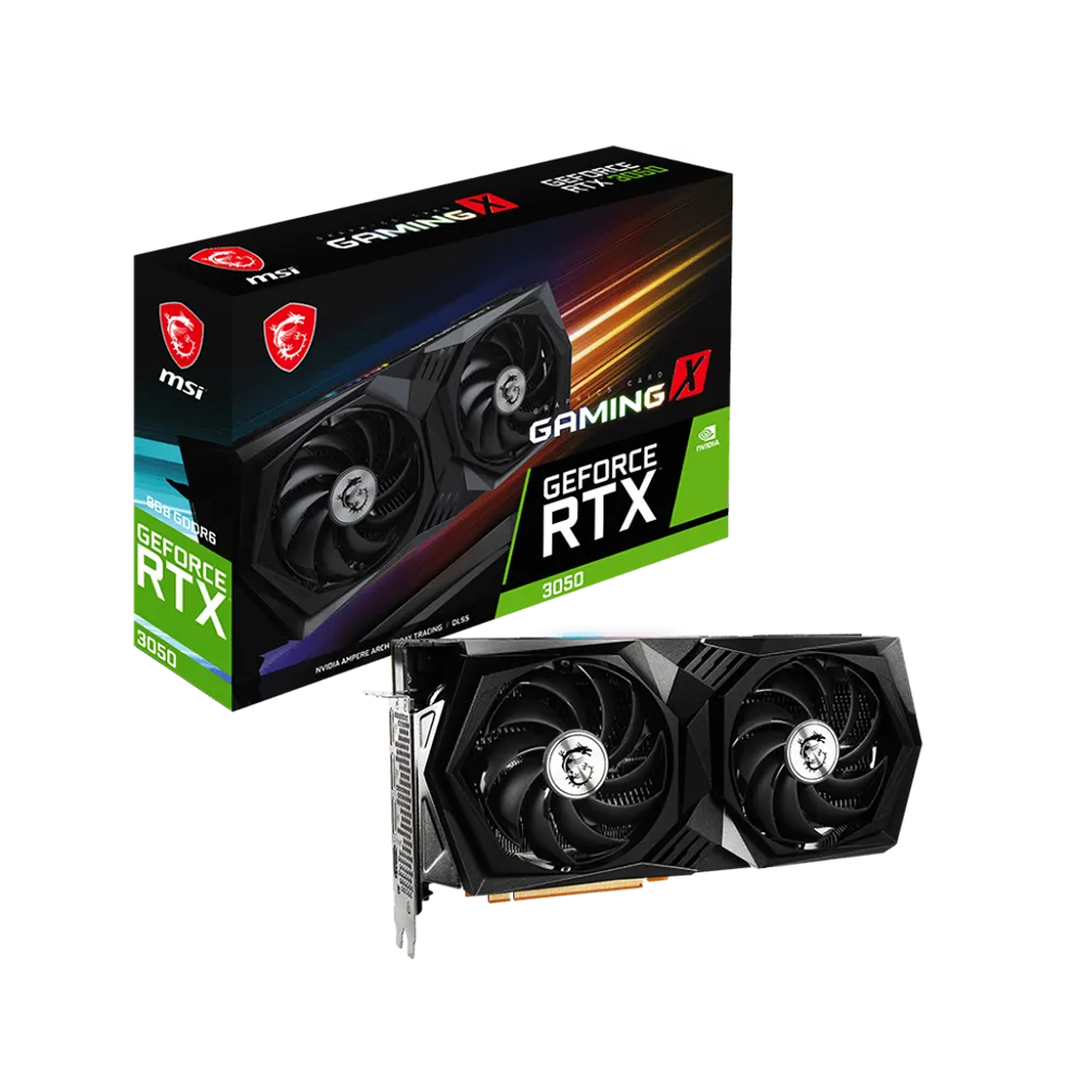 کارت گرافیک ام اس آی MSI RTX 3050 GAMING X 8GB - پی سی کالا