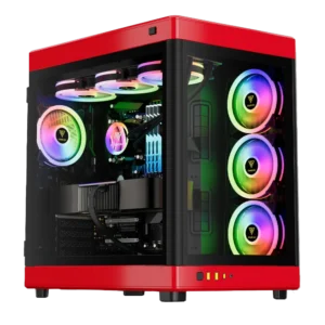 کیس گیم دیاس مدل Neso P1 - Black/Red - پی سی کالا