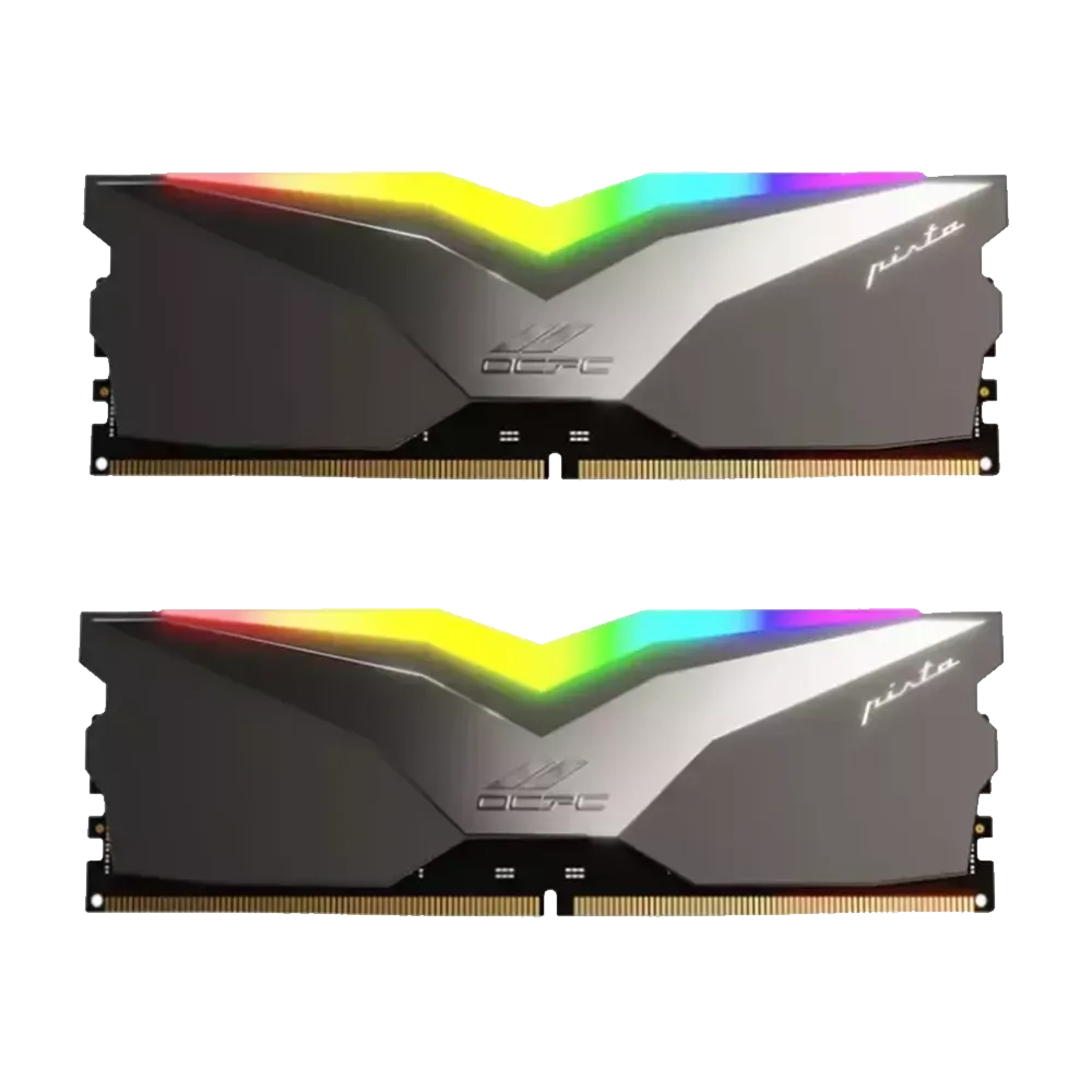 رم اوسی پی سی OCPC PISTA RGB 32GB 16GBx2 5200MHz CL40 TITAN DDR5 Memory - پی سی کالا