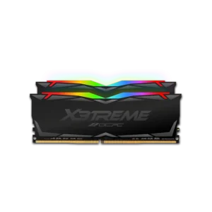 رم اوسی پی سی OCPC X3TREME RGB 16GB 8GBx2 3600MHz CL18 Black DDR4 Memory - پی سی کالا