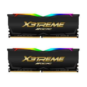 رم اوسی پی سی OCPC X3TREME RGB 32GB 16GBx2 4000MHz CL19 Black Label DDR4 DDR4 - پی سی کالا