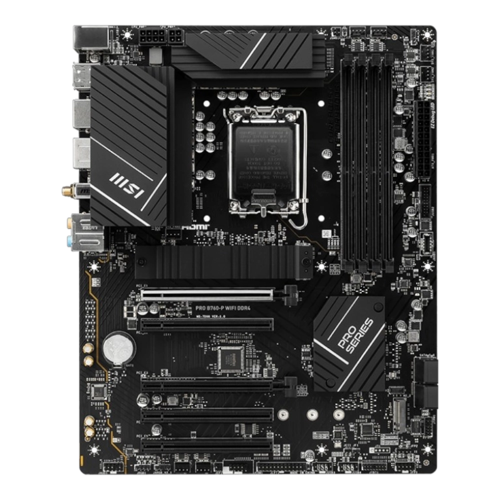 مادربرد ام اس آی مدل PRO B760-P WIFI DDR4 - پی سی کالا