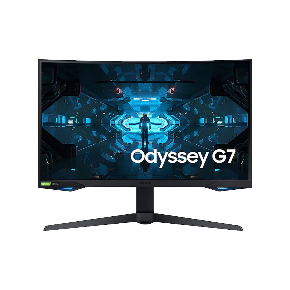 مانیتور گیمینگ سامسونگ "Samsung G7 WQHD 240Hz LC32G75TQSMXUE 32 - پی سی کالا