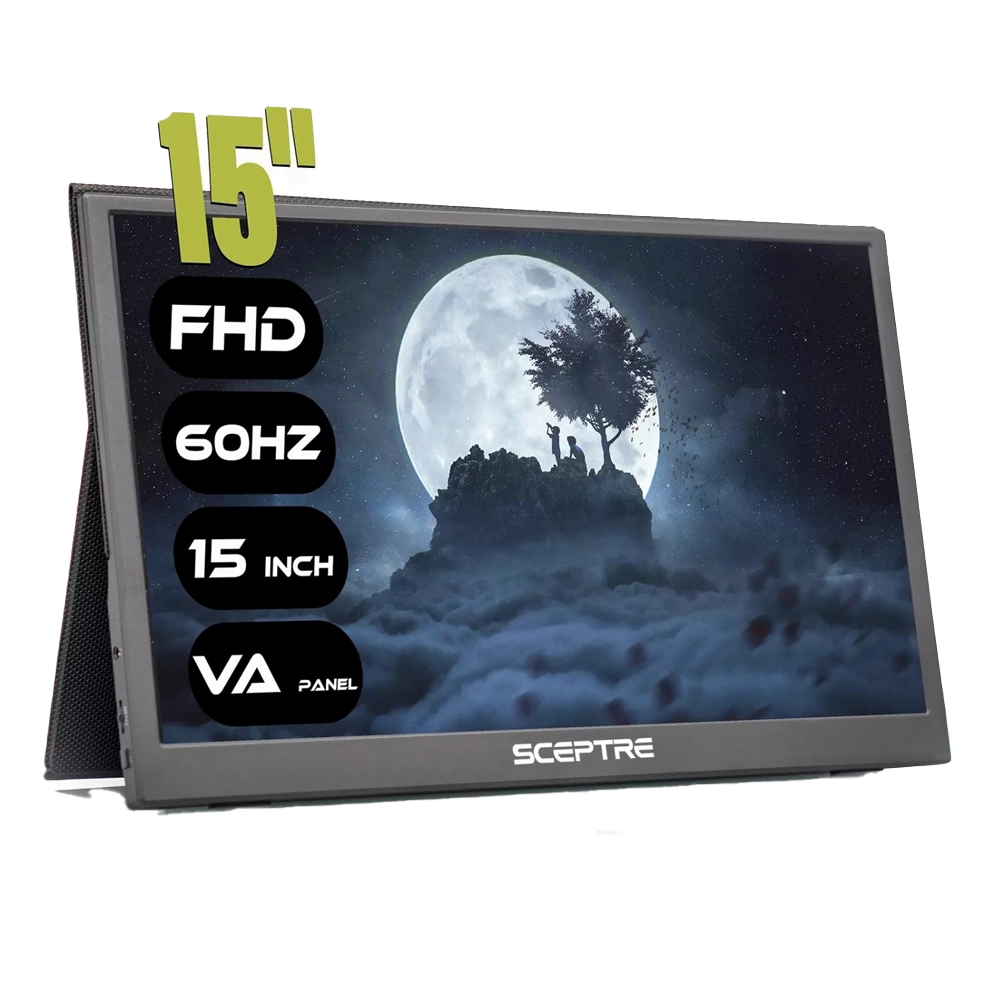 مانیتور قابل حمل اسپکتر SCEPTRE EX15-DIR 15 INCH - پی سی کالا