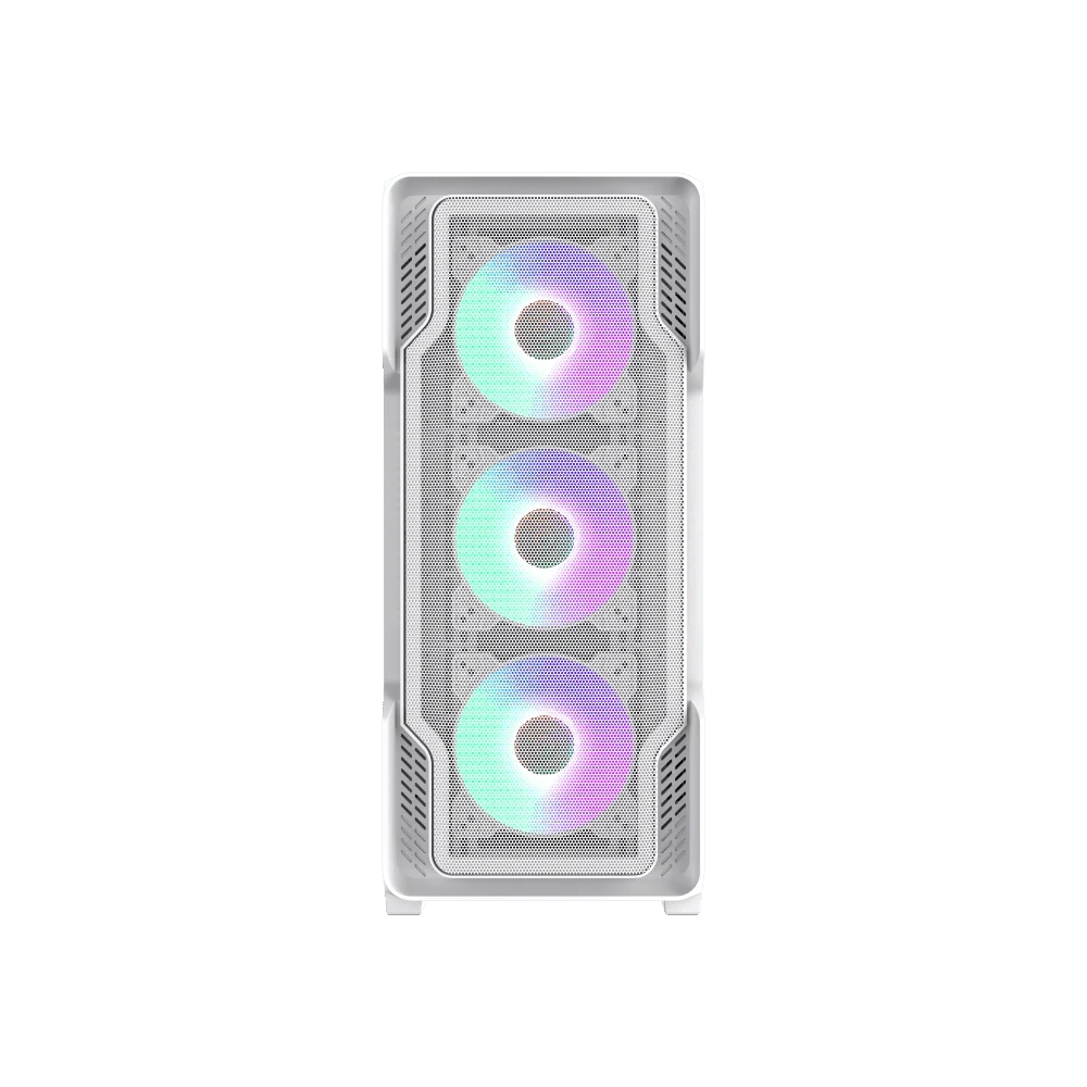 کیس گیمینگ گیم مکس Siege White - پی سی کالا