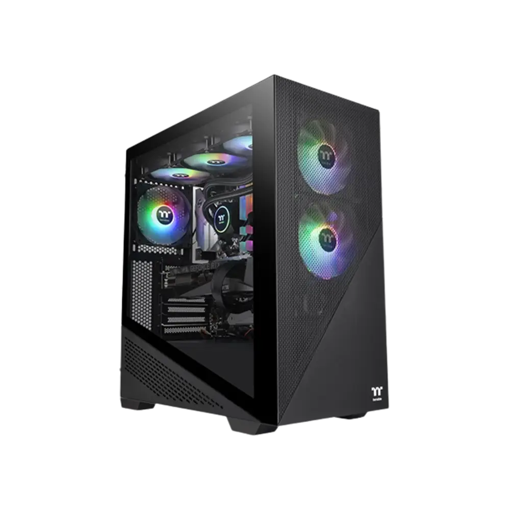 کیس ترمال تک مدل Thermaltake Divider 370 TG ARGB - Black - پی سی کالا