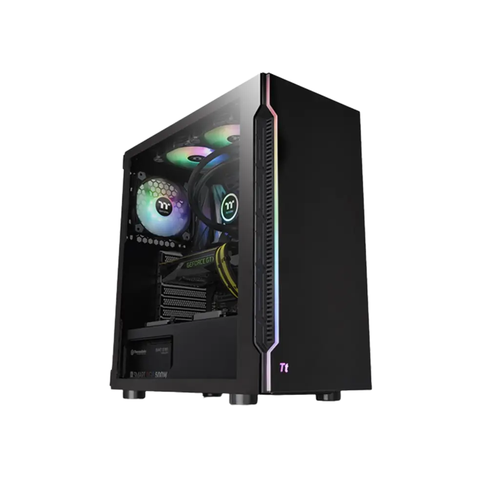 کیس ترمال تک مدل Thermaltake H200 RGB - Black - پی سی کالا