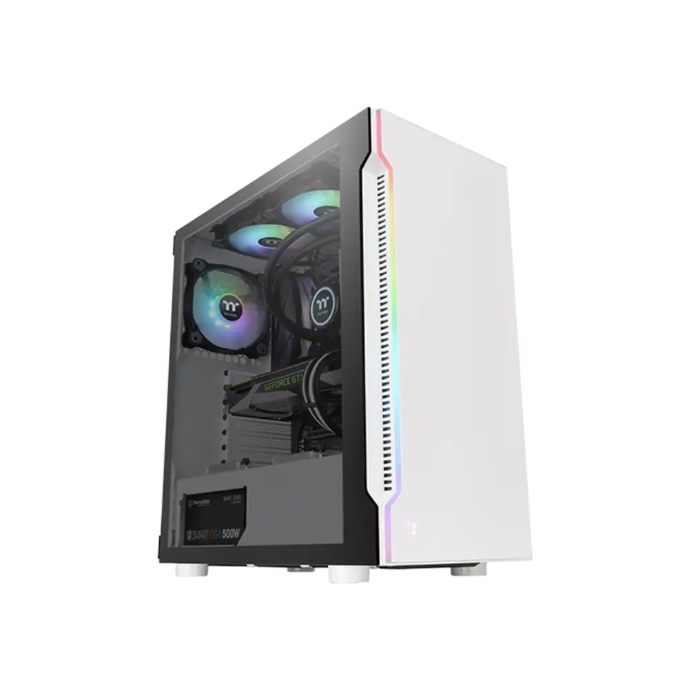 کیس ترمال تک مدل Thermaltake H200 RGB - Snow - پی سی کالا