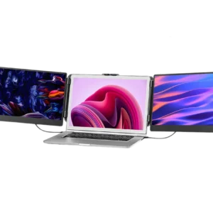 مانیتور سه گانه Triple Screen S2 نمایشگر 14 اینچی Full HD مناسب لپ تاپ - پی سی کالا