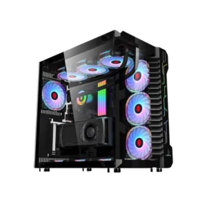 کیس دبلیو جی کول من مدل WJ Coolman Robin III - Black - پی سی کالا