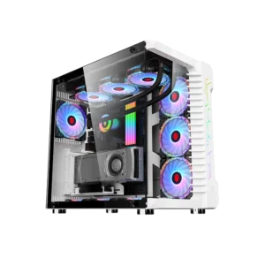 کیس دبلیو جی کول من مدل WJ Coolman Robin III - White - پی سی کالا