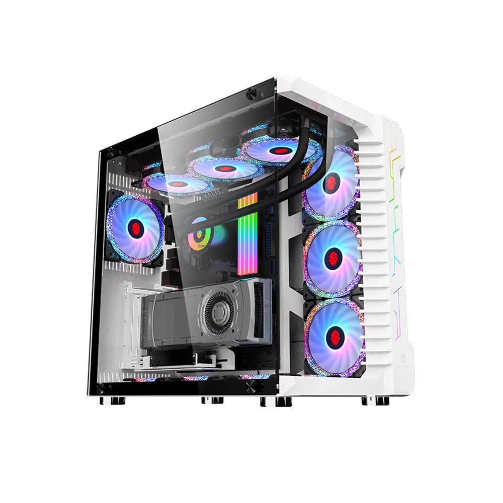 کیس دبلیو جی کول من مدل WJ Coolman Robin III - White - پی سی کالا